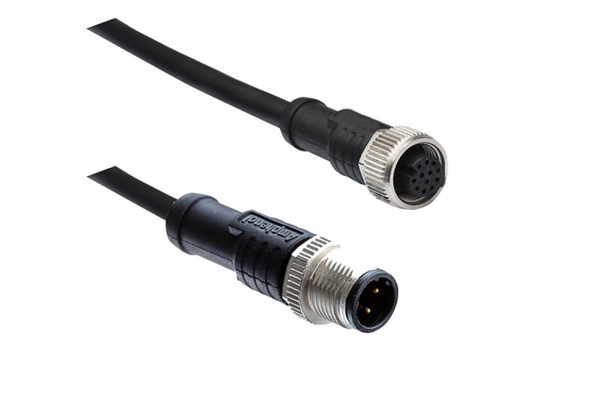 MSAS12ML-SASFL-SB040 Metric Circular Connector