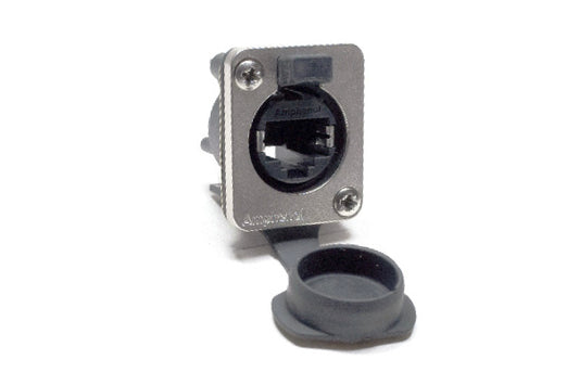 RJXS8FG3HB XLRnet DTYPEEthernet ChassisMount, Horizontal PCB, Class D, with Dust Cap, Bulk Packaging