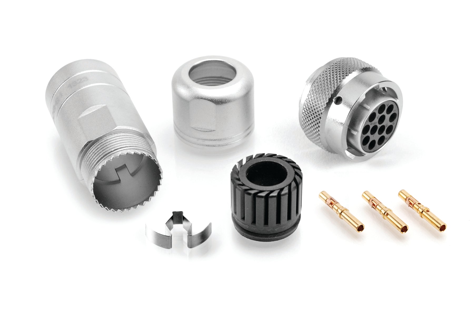 Plug Socket And Shell RT06147SNH-K Plug Kit, 7 Position, Female, Shell Size 14, includes Mac ...