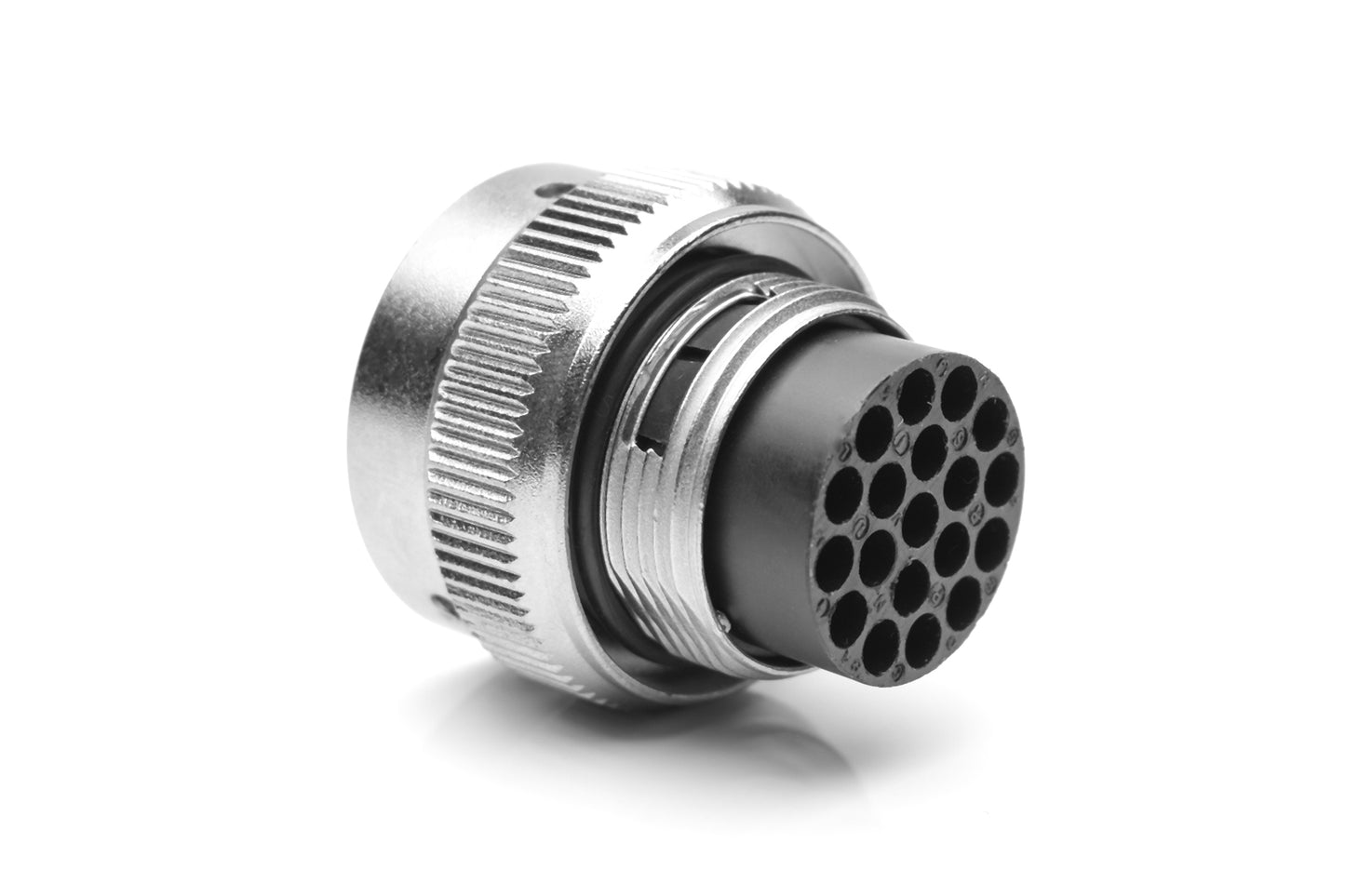 RT061619PNH03SS Plug, 19 Position, Male, Shell Size 16, with Silicone Seal, IP69K