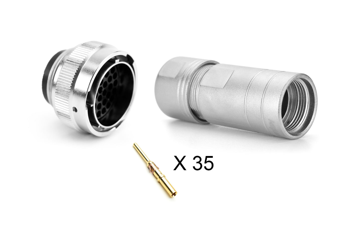 RT062235PNH-K Plug Kit, 35 Position, Male, Shell Size 22, with Machined Contacts. Comparable part no. UT062235PH