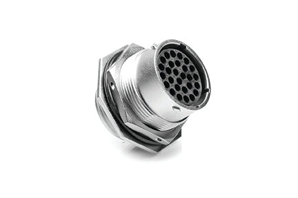 RT072028SNH03 Receptacle, Jam Nut, 28 Position, Female, Shell Size 20, with Silicone Seal