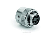 RT0W6106SNH03 Plug, 6 Position, Female, Shell Size 10, with Silicone Seal. Comparable part no. UT0W6106SH