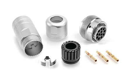 RT0W6106SNH-K Plug Kit, 6 Position, Female, Shell Size 10, with Machined Contacts. Comparable part no. UT0W6106SH