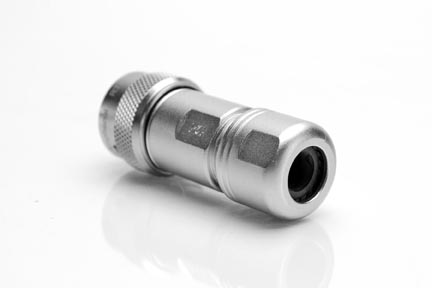 RTHP6121SNH-16S2 Plug, 1 Position, Female, Shell Size 12, Radsok® High Amperage Technology, with Shielded Cord Grip, Range 9.5~12.5 mm