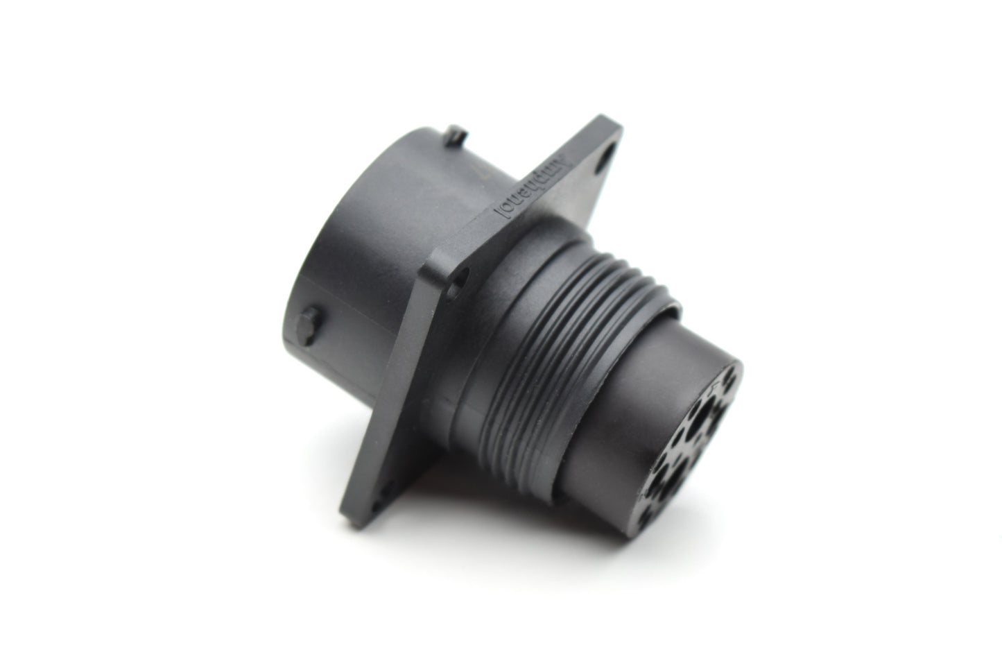 RTS014N2P03 Receptacle, Square Flange, 4 (2+2) Position, Male, Shell Size 14, with Silicone Seal