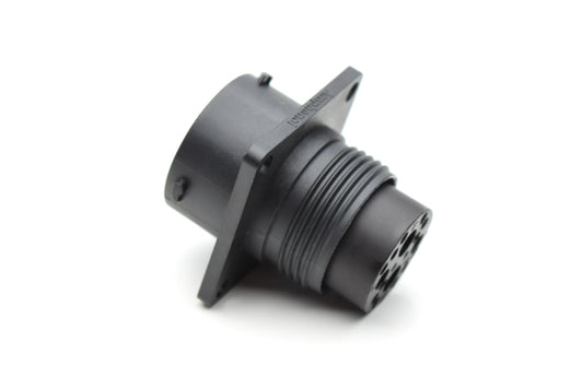 RTS014N2P03 Receptacle, Square Flange, 4 (2+2) Position, Male, Shell Size 14, with Silicone Seal