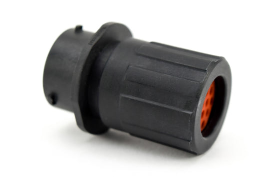 RTS1BS10N4PHEC03 Receptacle, Inline, 4 Position, Male, Shell Size 10, Silicone Seal, and End Cap with Individual Wire Sealing. Comparable part no. UTS1GN104P