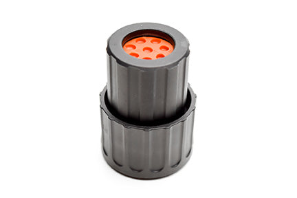 RTS6BS14N8PHEC03 Plug, 8 Position, Male, Shell Size 14, Silicone Seal, and End Cap with Individual Wire Sealing