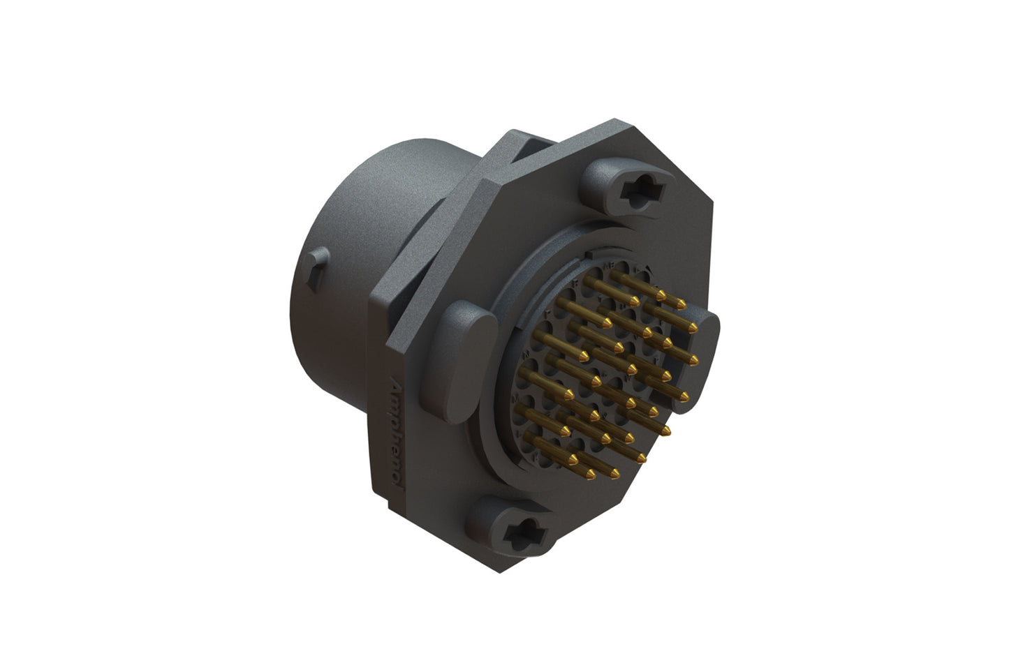 RTS716ND26S03 Receptacle, Jam Nut, PCB Mounted, 26 Position, Female, Shell Size 16, with Silicone Seal. Comparable part no. UTS716D26S