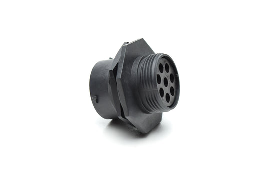 RTS718N8P03 Receptacle, Jam Nut, 8 Position, Male, Shell Size 18, with Silicone Seal