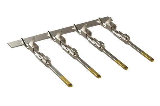 SC000571G5 Pin contact, signal, 1.0x0.64mm,stamped & formed, 20-22AWG, 5μ" gold plating