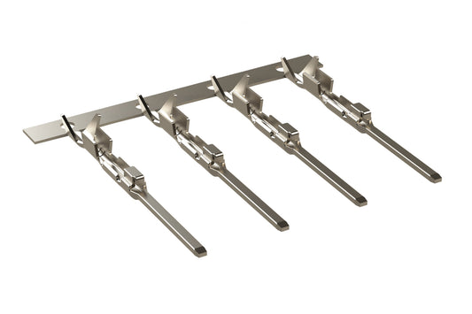 SC000571N Pin contact, signal, 1.0x0.64mm, stamped & formed, 20-22AWG, nickel plating