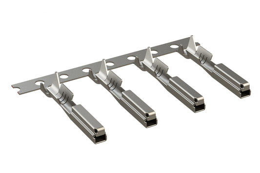 SC000572T Socket contact, signal, 1.0x0.64mm, stamped & formed, 20-22AWG, tin plating