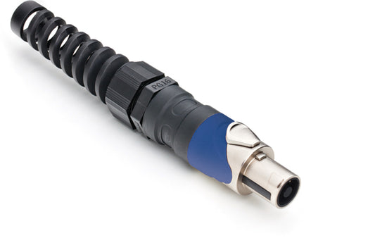 SP-2-FNLTX 2 Pole Loudspeaker Cable Connectors, PG Gland Strain Relief, High Power Torx Screw Contacts Included,Metal, Nickel Finish