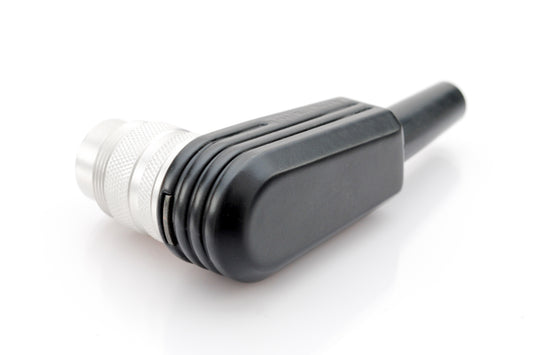 T 3400 005 Male Connectors with internal strain relief and metal locking ring. Screw locking according to IEC 61076-2-106. Contacts included.