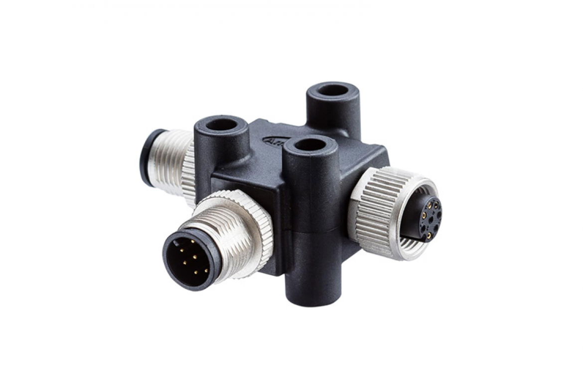 TA-A05M-A05F-A05F-01 Metric Circular Connector