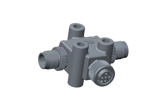 TA-A08F-A08M-A08M-01 Metric Circular Connector