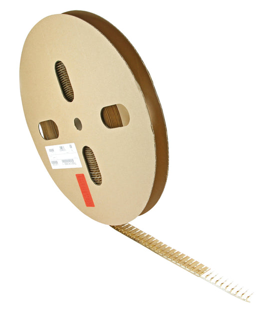 TN 02 016 0003 2 1.6mm gold socket (female) stamped contacts on reel for crimp machines (feeds left). 2,000 pcs