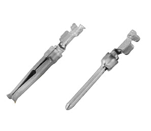 VN 01 016 0011 1 Stamped single contacts, pin style, for hand crimping tool. Standard version