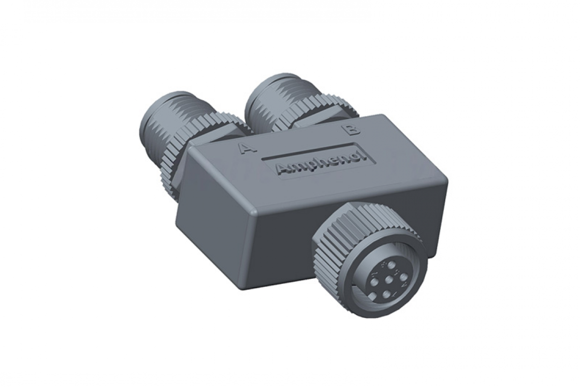 YA-A10F-A10M-A10M-01 Metric Circular Connector
