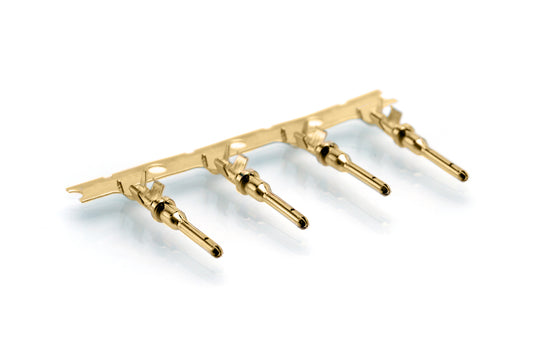 AT60-14-0144 Gold Plated, Male Stamped & Formed, Contact, Size 16, 14-18AWG 4000 pcs. Reel. 1060-14-0144