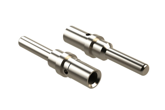 AT60-204-12141 Nickel Plated, Male Machined Contact, Size 12, 12-14AWG. 0460-204-12141