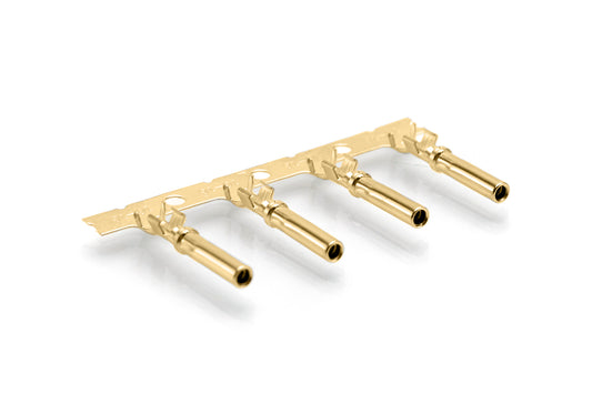 AT62-14-0144 Stamped & Formed, Gold Plated, Female Contact, Size 16, 14-16AWG, 4000 pcs. Reel. 1062-14-0144