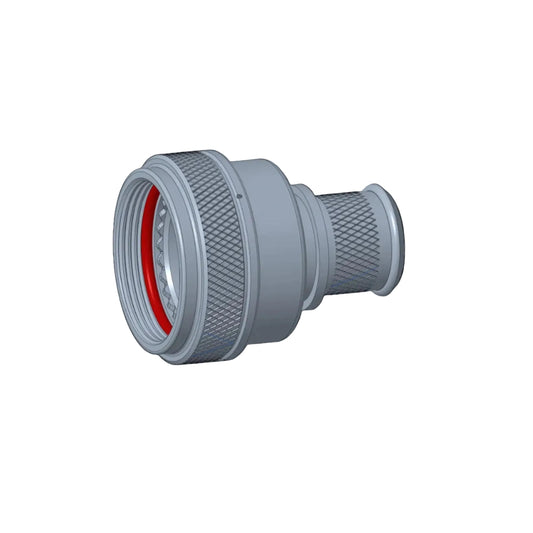 BK4SRL14079XN Straight Mil-spec style band lock adaptor comparable to M85049/88-15N02