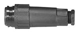C016 10I015 003 1 12+3+PE Male cable connector with strain relief and cable retention. For use with crimp contacts (sold separately).