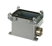C146 10N032 650 4 Double side entry housing. With stud.