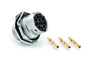 RT0W71419SNH-K Receptacle Kit, Jam Nut, 19 Position, Female, Shell Size 14, with Machined Contacts, Size 20, 20-30AWG. Comparable part no. UT0W71419SH